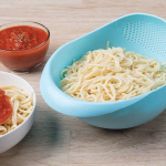 Kitchen Plastic big Rice Bowl Strainer Perfect Size for Storing and Straining