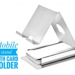 MOBILE PHONE METAL STAND (SILVER)