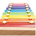 WOODEN XYLOPHONE MUSICAL TOY FOR CHILDREN (MULTICOLOR)