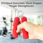HAND EXERCISER, HAND GRIPPER/FINGER STRENGTHENER